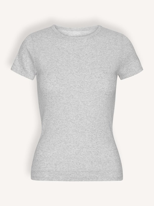 Ontdek de Organic cottonmix rib T-shirt van Colorful Standard in de kleur lichtgrijs bij Orangebag. Op werkdagen voor 21:45 besteld, morgen in huis.