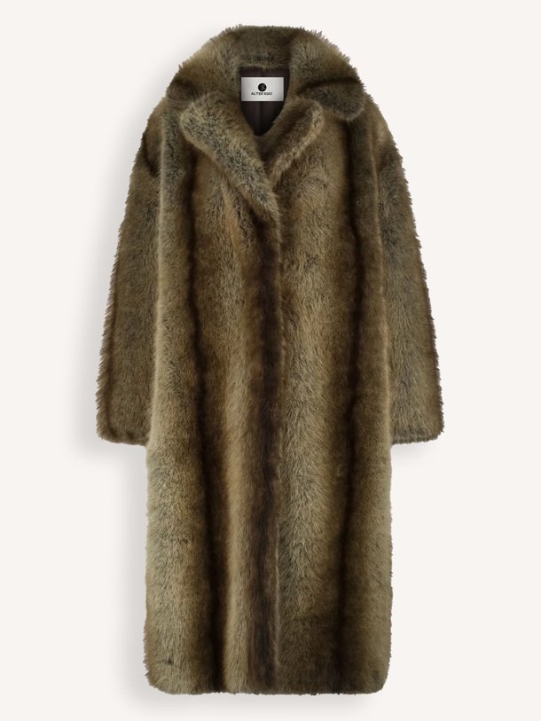 Ontdek de Cher geweven fake fur jas van Alter Ego in de kleur bruin bij Orangebag. Op werkdagen voor 21:45 besteld, morgen in huis.