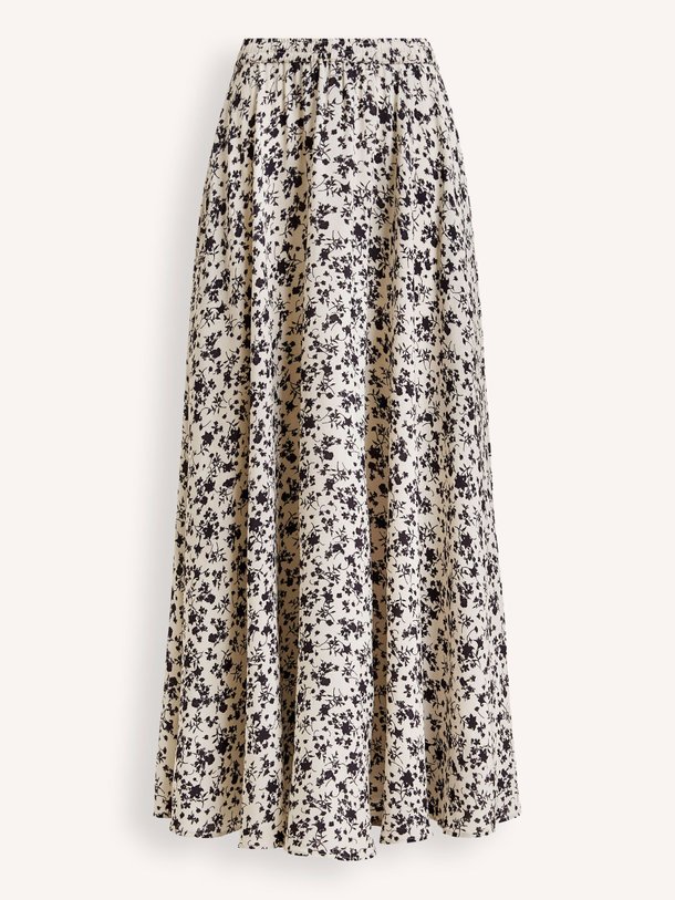 Ontdek de Iliena viscose A-lijn rok met print van Essentiel Antwerp in de kleur off-white bij Orangebag. Op werkdagen voor 21:45 besteld, morgen in huis.