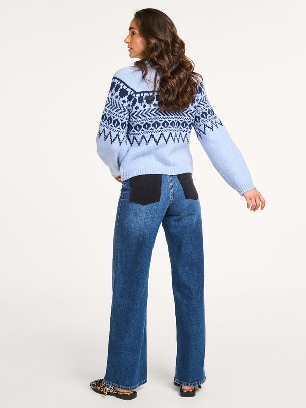 Ontdek de Nini high waist loose fit jeans van Baum und Pferdgarten in de kleur donkerblauw bij Orangebag. Op werkdagen voor 21:45 besteld, morgen in huis.