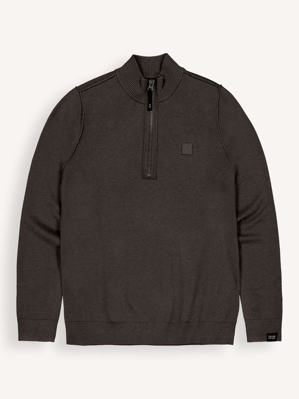 Ontdek de Clifden wolmix trui van Butcher of Blue in de kleur donkerbruin bij Orangebag. Op werkdagen voor 21:45 besteld, morgen in huis.