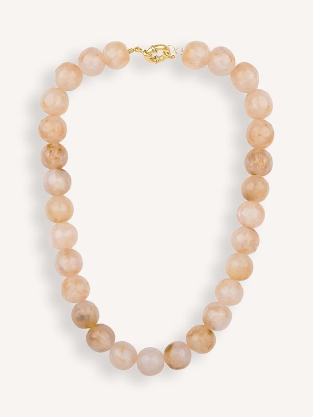Ontdek de Micky vergulde kralen halsketting van By-Bar in de kleur beige bij Orangebag. Op werkdagen voor 21:45 besteld, morgen in huis.