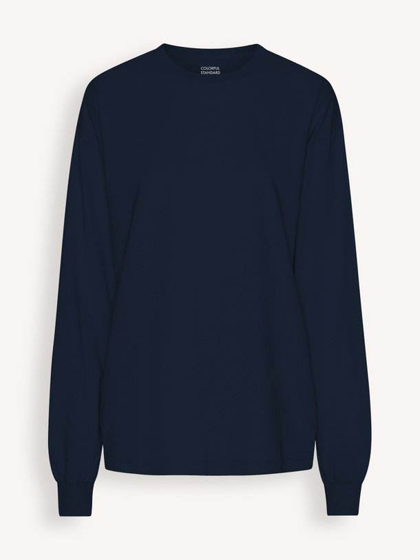Ontdek de Organic cotton longsleeve van Colorful Standard in de kleur donkerblauw bij Orangebag. Op werkdagen voor 21:45 besteld, morgen in huis.