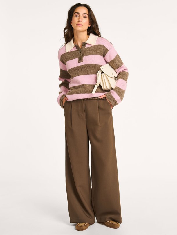 Ontdek de Pelham wolmix polo trui van Modstrom in de kleur roze bij Orangebag. Op werkdagen voor 21:45 besteld, morgen in huis.