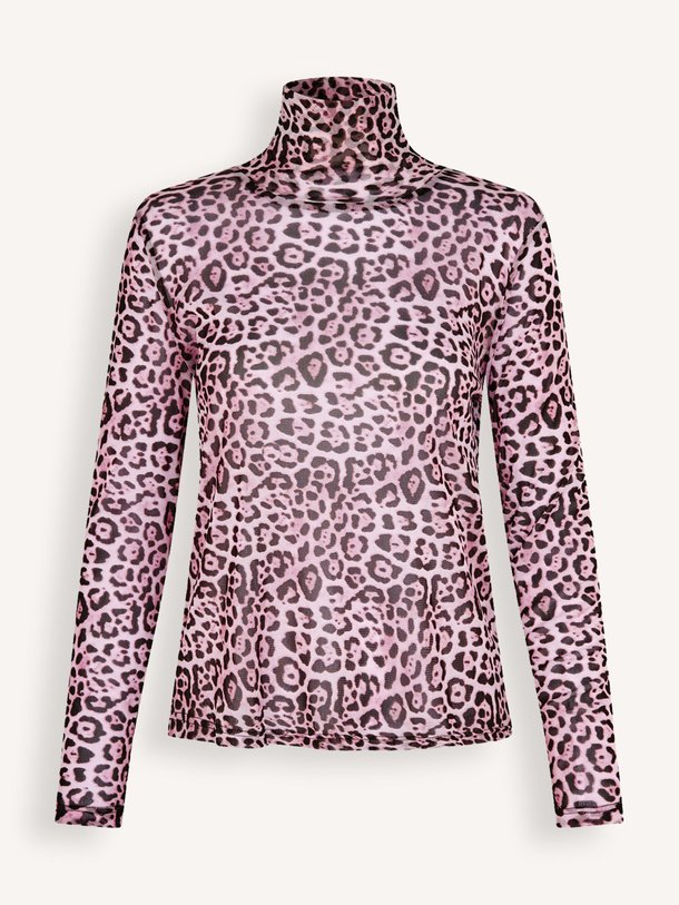 Ontdek de Orie mesh leopard top van Lollys Laundry in de kleur roze bij Orangebag. Op werkdagen voor 21:45 besteld, morgen in huis.