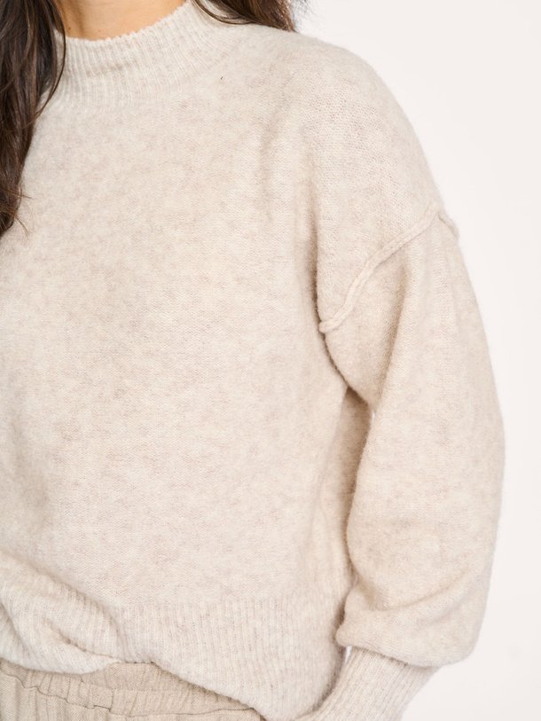 Ontdek de Alpacamix gemêleerde trui van No Man's Land in de kleur beige bij Orangebag. Op werkdagen voor 21:45 besteld, morgen in huis.