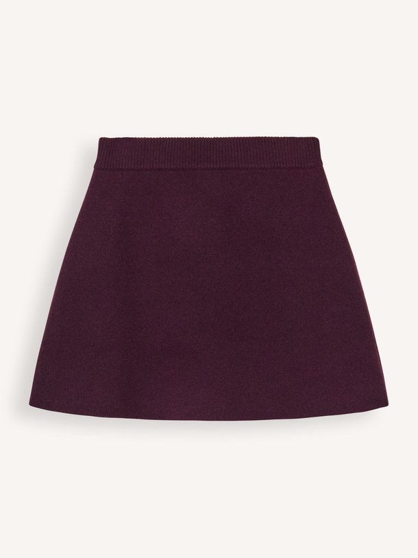 Ontdek de Clare cashmere rok van Lisa Yang in de kleur aubergine bij Orangebag. Op werkdagen voor 21:45 besteld, morgen in huis.