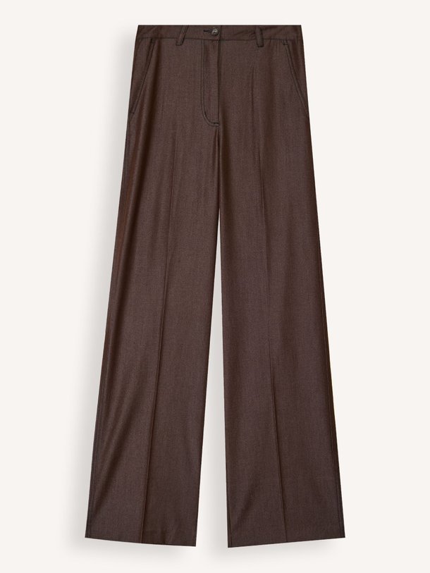 Ontdek de Terry high waist wide leg stretch jeans van Co'Couture in de kleur donkerbruin bij Orangebag. Op werkdagen voor 21:45 besteld, morgen in huis.