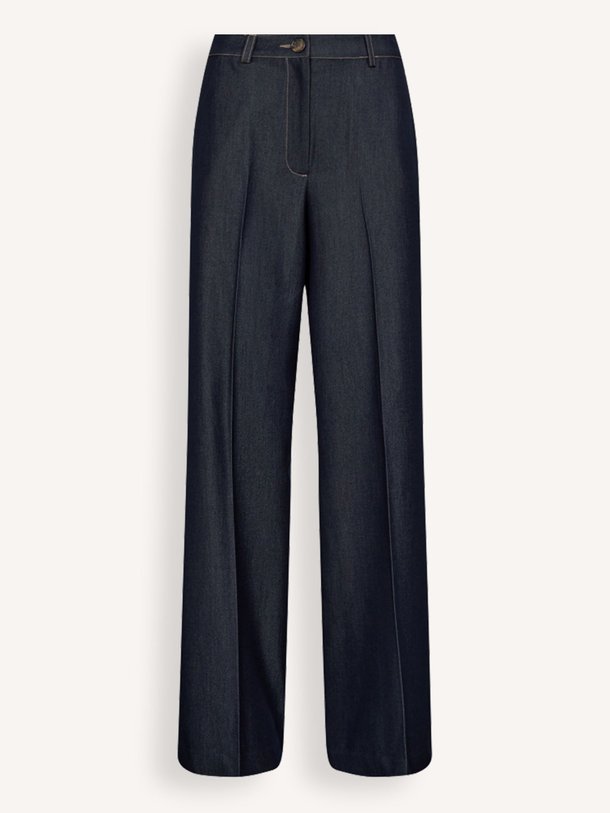 Ontdek de Terry high waist wide leg stretch jeans van Co'Couture in de kleur donkerblauw bij Orangebag. Op werkdagen voor 21:45 besteld, morgen in huis.