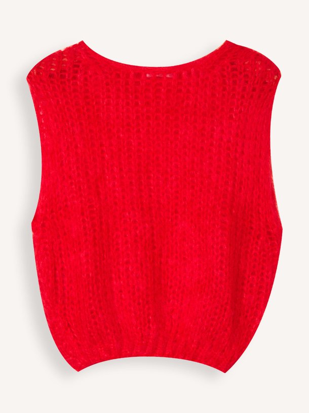 Ontdek de James mohairmix top van By-Bar in de kleur rood bij Orangebag. Op werkdagen voor 21:45 besteld, morgen in huis.