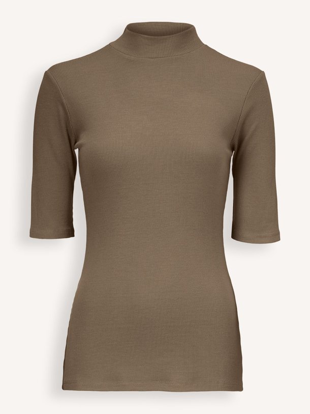 Ontdek de Krown eco vero viscosemix rib T-shirt van Modstrom in de kleur bruin bij Orangebag. Op werkdagen voor 21:45 besteld, morgen in huis.