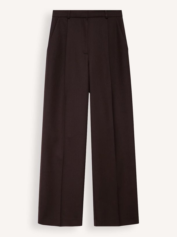 Ontdek de Trent Trouser wolmix pantalon van Anine Bing in de kleur donkerbruin bij Orangebag. Op werkdagen voor 21:45 besteld, morgen in huis.