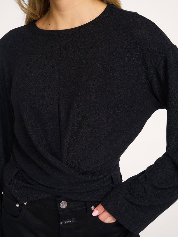 Ontdek de Noemia jersey top met lurex van Club L`avenir in de kleur zwart bij Orangebag. Op werkdagen voor 21:45 besteld, morgen in huis.