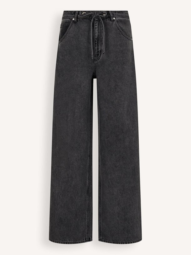 Ontdek de Irvin high waist wide leg non-stretch jeans van Second Female in de kleur zwart bij Orangebag. Op werkdagen voor 21:45 besteld, morgen in huis.