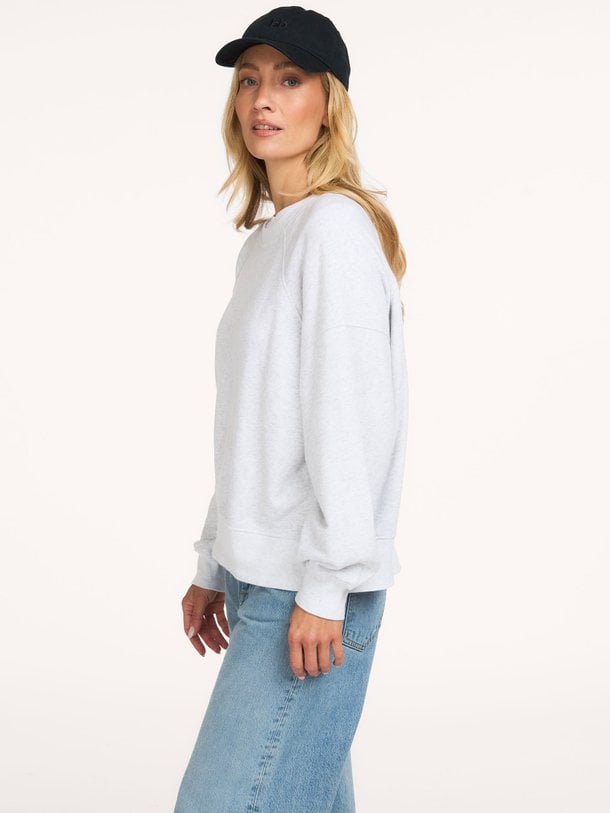 American Vintage Atubay - Katoenmix Gemêleerde Sweater - Lichtgrijs Ontdek de Atubay katoenmix gemêleerde sweater van American Vintage in de kleur lichtgrijs bij Orangebag. Op werkdagen voor 21:45 besteld, morgen in huis.