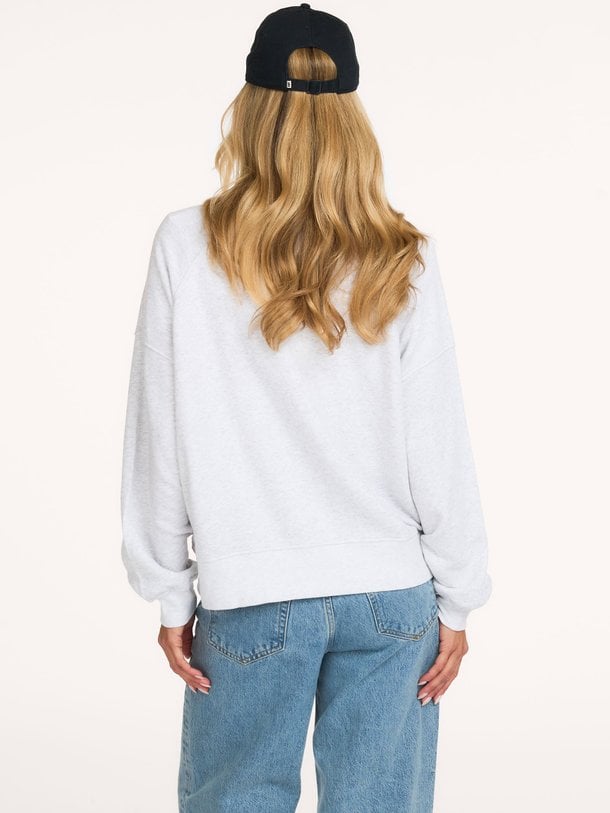 American Vintage Atubay - Katoenmix Gemêleerde Sweater - Lichtgrijs Ontdek de Atubay katoenmix gemêleerde sweater van American Vintage in de kleur lichtgrijs bij Orangebag. Op werkdagen voor 21:45 besteld, morgen in huis.
