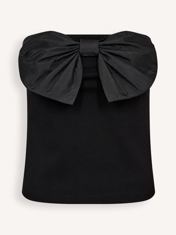 Ontdek de Barry katoenmix strapless top van Co'Couture in de kleur zwart bij Orangebag. Op werkdagen voor 21:45 besteld, morgen in huis.