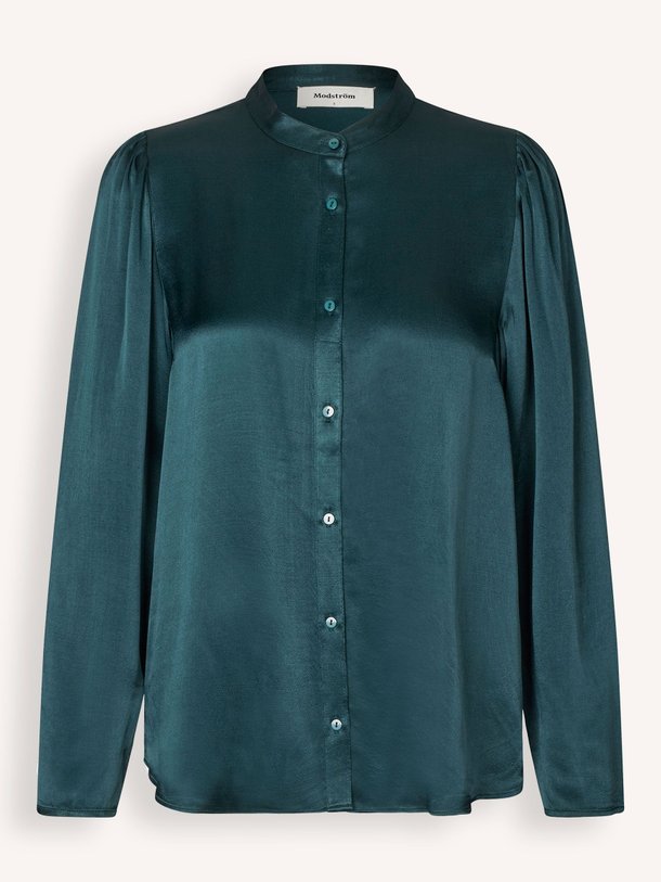 Ontdek de Parveen viscosemix blouse van Modstrom in de kleur groen bij Orangebag. Op werkdagen voor 21:45 besteld, morgen in huis.