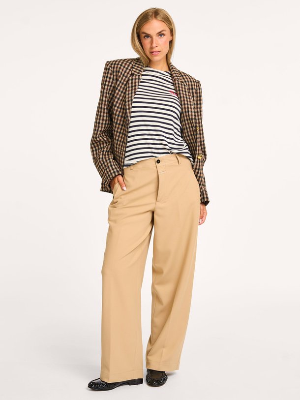 Ontdek de Wrenna wolmix pantalon van Closed in de kleur beige bij Orangebag. Op werkdagen voor 21:45 besteld, morgen in huis.