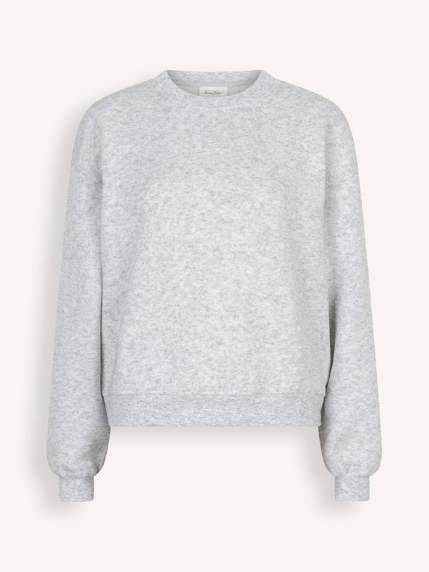 Ontdek de Evona viscosemix gemêleerde sweater van American Vintage in de kleur grijs bij Orangebag. Op werkdagen voor 21:45 besteld, morgen in huis.