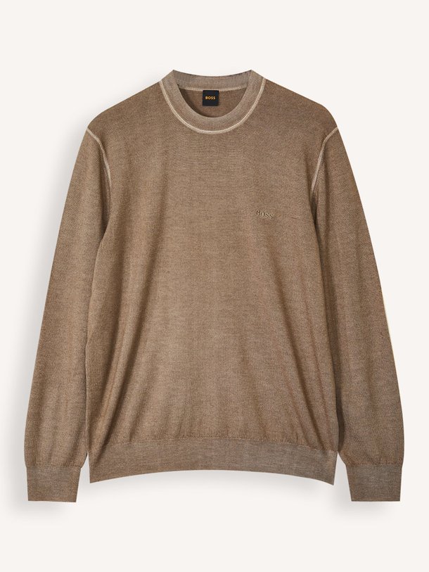 Ontdek de Astefo wollen trui van Boss in de kleur groen/bruin bij Orangebag. Op werkdagen voor 21:45 besteld, morgen in huis.