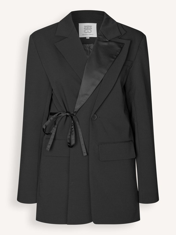 Ontdek de Drink viscosemix blazer van Second Female in de kleur zwart bij Orangebag. Op werkdagen voor 21:45 besteld, morgen in huis.