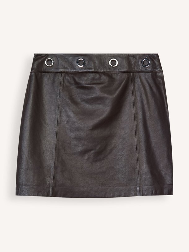 Ontdek de Lederen rok van No Man's Land in de kleur donkerbruin bij Orangebag. Op werkdagen voor 21:45 besteld, morgen in huis.