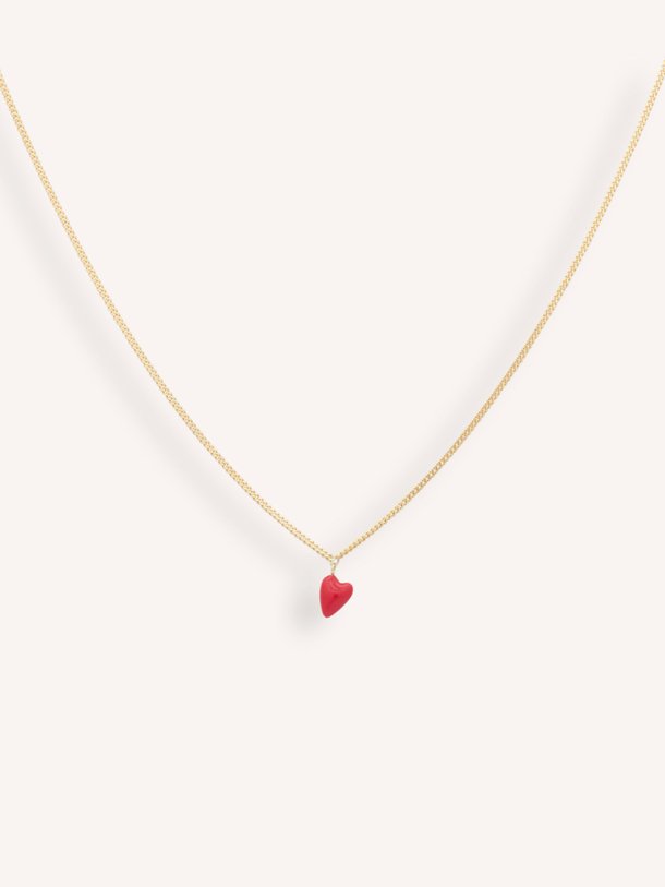 Ontdek de Heart Beat vergulde halsketting van Anna + Nina in de kleur goudkleur bij Orangebag. Op werkdagen voor 21:45 besteld, morgen in huis.