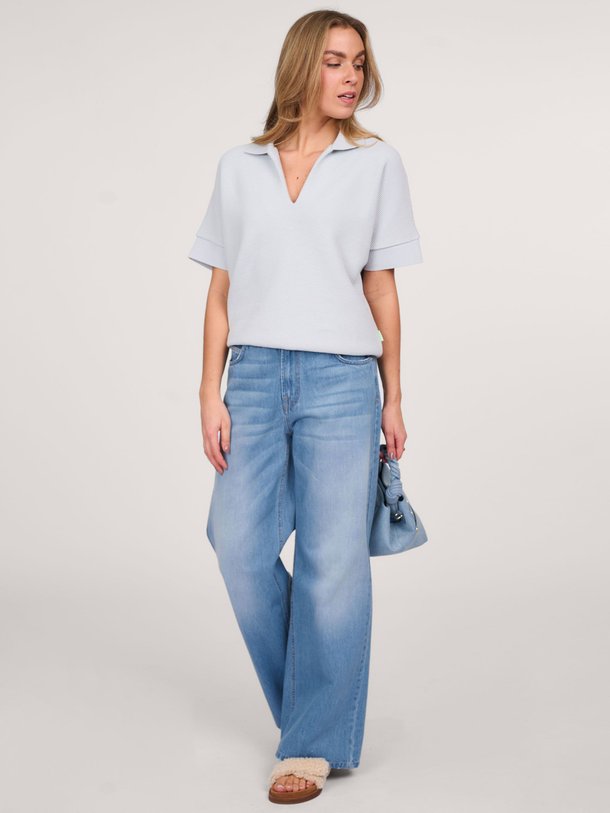 Ontdek de Woody high waist wide leg non-stretch jeans van Sea Me Happy in de kleur lichtblauw bij Orangebag. Op werkdagen voor 21:45 besteld, morgen in huis.