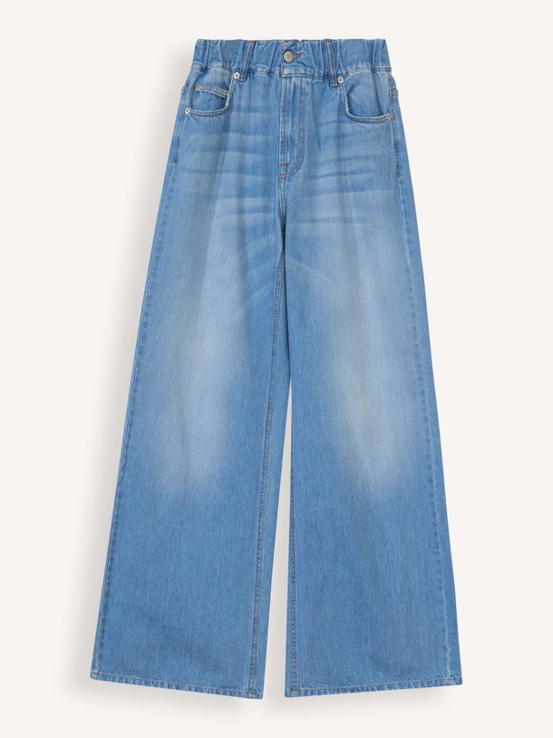 Ontdek de Woody high waist wide leg non-stretch jeans van Sea Me Happy in de kleur lichtblauw bij Orangebag. Op werkdagen voor 21:45 besteld, morgen in huis.