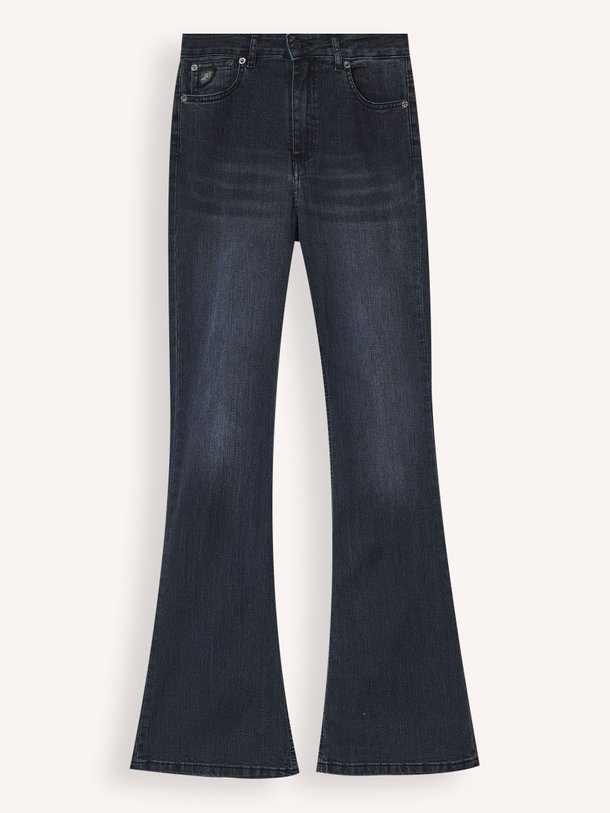 Ontdek de Raval high waist flared jeans van Lois in de kleur zwart bij Orangebag. Op werkdagen voor 21:45 besteld, morgen in huis.