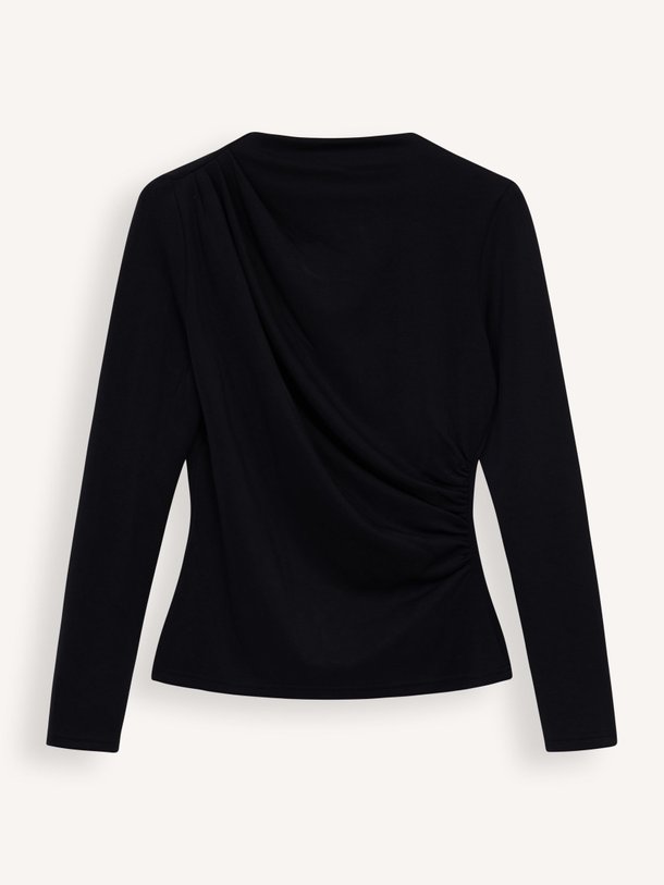 Ontdek de Helle modalmix top van My Essential Wardrobe in de kleur zwart bij Orangebag. Op werkdagen voor 21:45 besteld, morgen in huis.