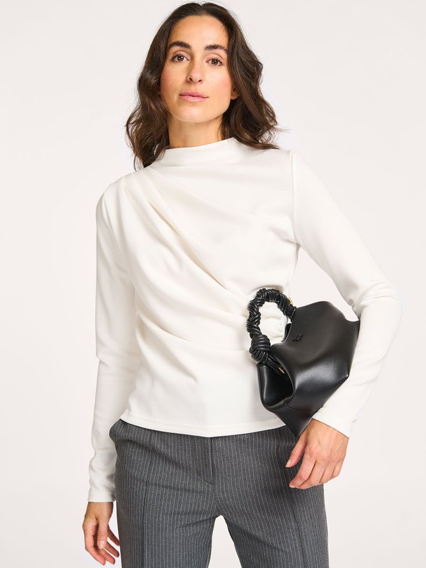 Ontdek de Helle modalmix top van My Essential Wardrobe in de kleur wit bij Orangebag. Op werkdagen voor 21:45 besteld, morgen in huis.