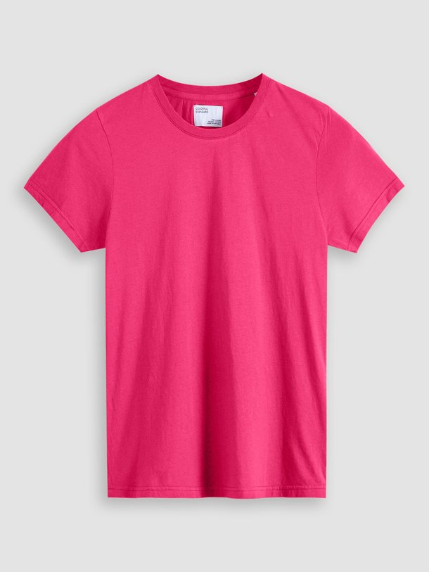 Ontdek de Organic cotton T-shirt van Colorful Standard in de kleur roze bij Orangebag. Op werkdagen voor 21:45 besteld, morgen in huis.