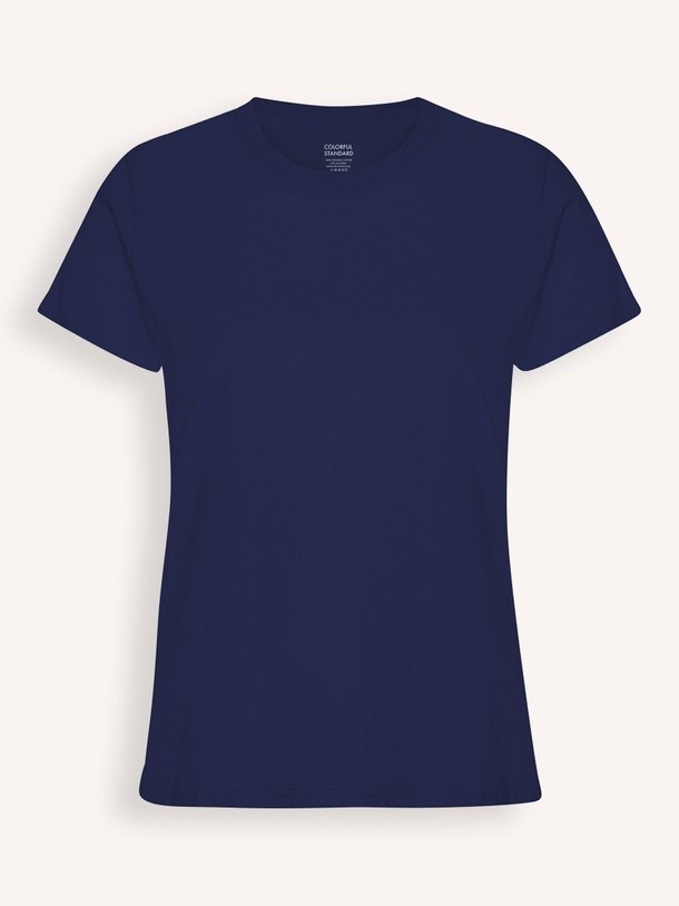 Ontdek de Organic cotton T-shirt van Colorful Standard in de kleur donkerblauw bij Orangebag. Op werkdagen voor 21:45 besteld, morgen in huis.