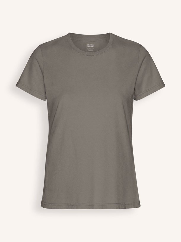 Ontdek de Organic cotton T-shirt van Colorful Standard in de kleur grijsgroen bij Orangebag. Op werkdagen voor 21:45 besteld, morgen in huis.