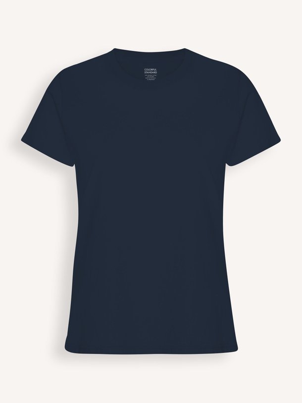 Ontdek de Organic cotton T-shirt van Colorful Standard in de kleur donkerblauw bij Orangebag. Op werkdagen voor 21:45 besteld, morgen in huis.