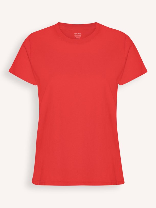 Ontdek de Organic cotton T-shirt van Colorful Standard in de kleur rood bij Orangebag. Op werkdagen voor 21:45 besteld, morgen in huis.