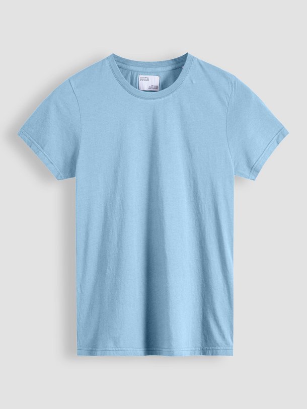 Ontdek de Organic cotton T-shirt van Colorful Standard in de kleur blauw bij Orangebag. Op werkdagen voor 21:45 besteld, morgen in huis.