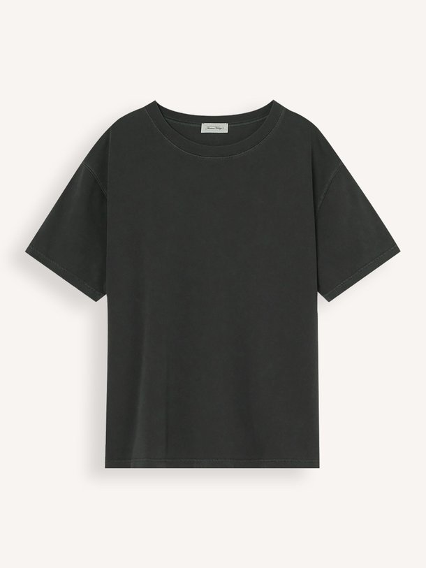 Ontdek de Fizvalley katoenen vintage look T-shirt van American Vintage in de kleur antraciet bij Orangebag. Op werkdagen voor 21:45 besteld, morgen in huis.
