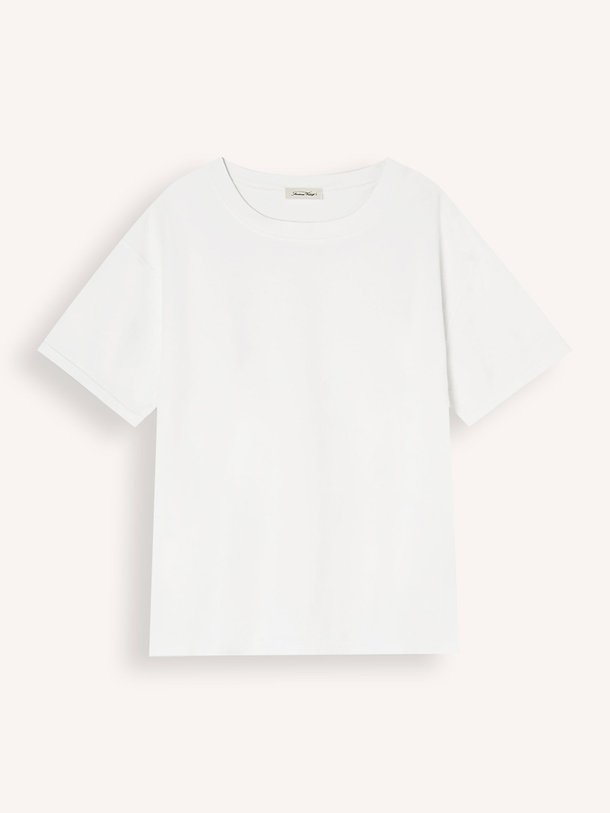 Ontdek de Fizvalley katoenen vintage look T-shirt van American Vintage in de kleur wit bij Orangebag. Op werkdagen voor 21:45 besteld, morgen in huis.
