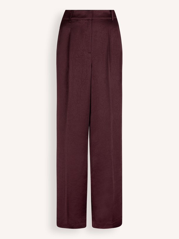 Ontdek de Jules geweven broek van Dante 6 in de kleur bordeauxrood bij Orangebag. Op werkdagen voor 21:45 besteld, morgen in huis.