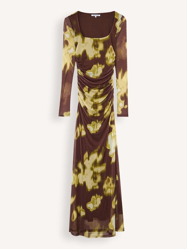 Ontdek de Amy mesh jurk met print van Bolina Island in de kleur bruin bij Orangebag. Op werkdagen voor 21:45 besteld, morgen in huis.