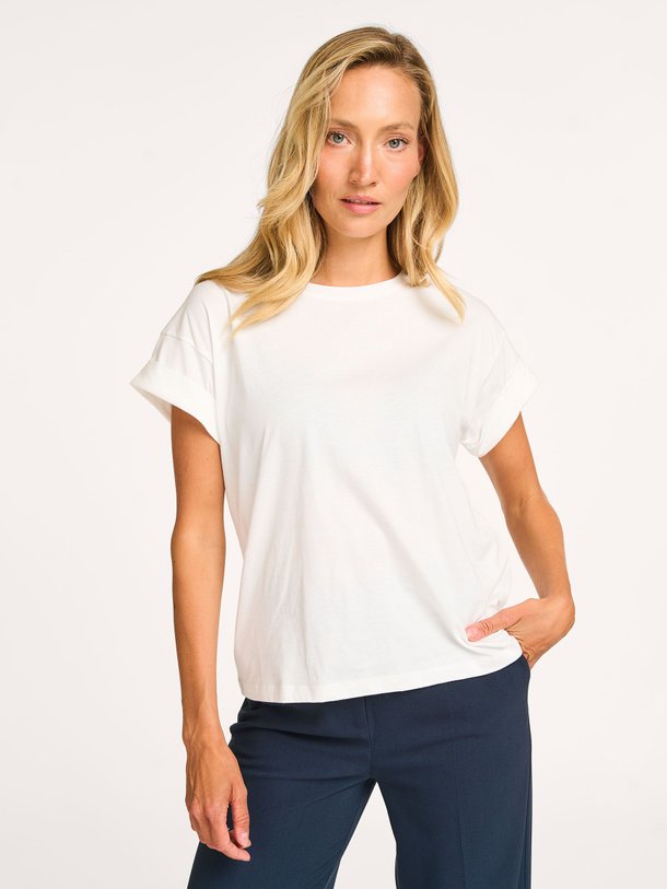 Ontdek de Brazil organic cotton T-shirt van Modstrom in de kleur wit bij Orangebag. Op werkdagen voor 21:45 besteld, morgen in huis.