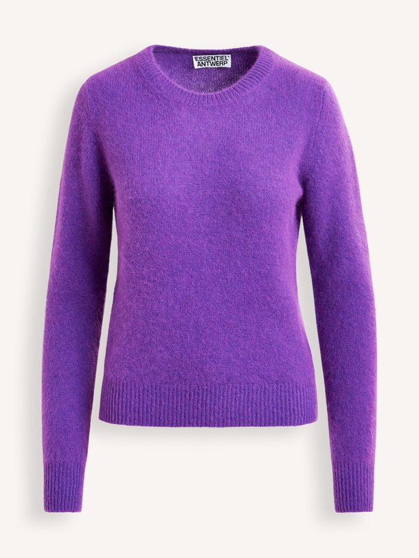 Ontdek de Igora angoramix trui van Essentiel Antwerp in de kleur paars bij Orangebag. Op werkdagen voor 21:45 besteld, morgen in huis.