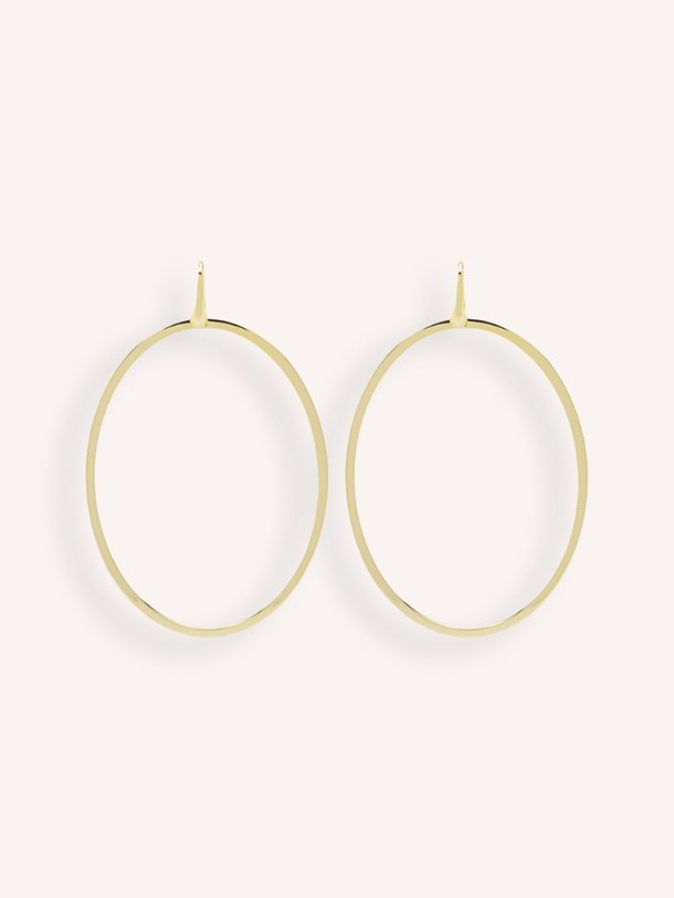 Ontdek de Oval oorhangers van LOTT. Gioielli in de kleur goudkleur bij Orangebag. Op werkdagen voor 21:45 besteld, morgen in huis.