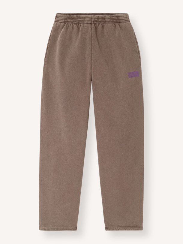 Ontdek de Plizzy katoenen logo sweatbroek van American Vintage in de kleur bruin bij Orangebag. Op werkdagen voor 21:45 besteld, morgen in huis.