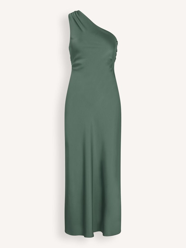 Ontdek de Narcissa geweven one shoulder midi jurk van Modstrom in de kleur groen bij Orangebag. Op werkdagen voor 21:45 besteld, morgen in huis.
