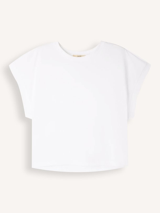 Ontdek de Tadao katoenen T-shirt van Sessun in de kleur wit bij Orangebag. Op werkdagen voor 21:45 besteld, morgen in huis.