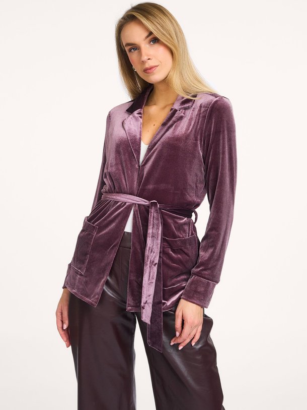 Ontdek de Lisa jersey velourse blazer van Lollys Laundry in de kleur paars bij Orangebag. Op werkdagen voor 21:45 besteld, morgen in huis.